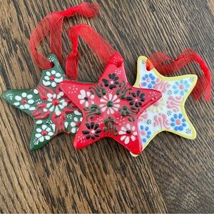 FREE Ceramic Star Ornament Collection❤️